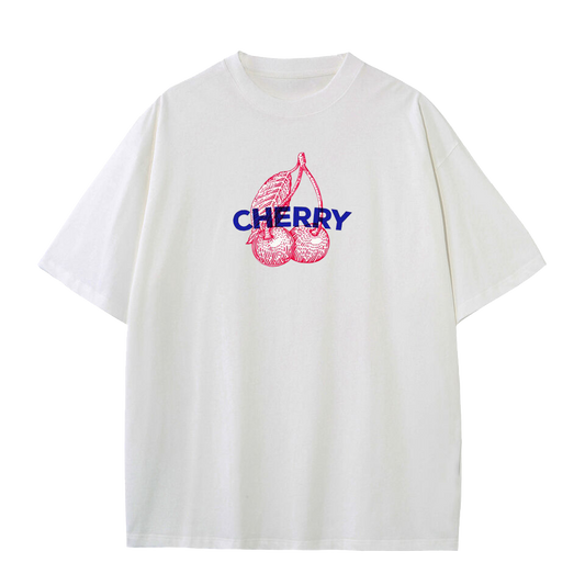 RETRO Cherry Graphic Tee REGULAR FIT