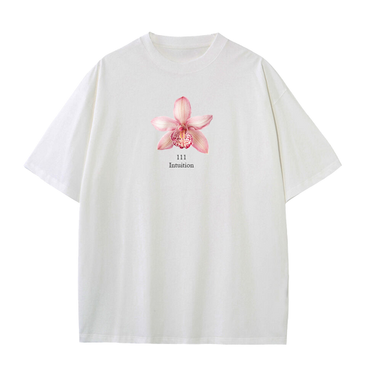 Intuition Flower Graphic Tee REGULAR FIT