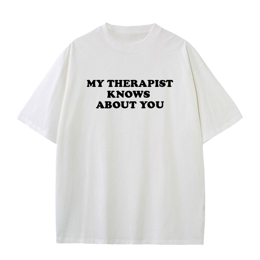 Therapist Trauma Graphic Tee REGULAR FIT