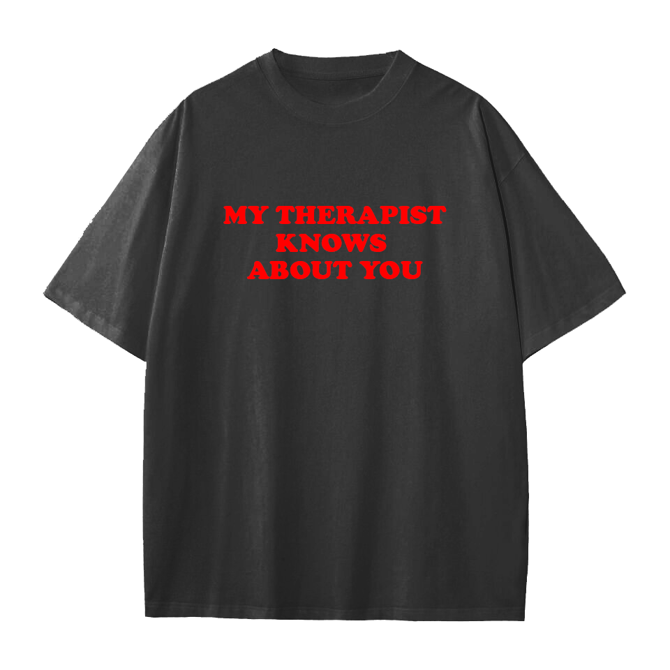 Therapist Trauma Graphic Tee REGULAR FIT