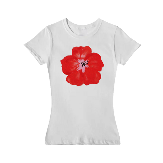 Bloom Graphic Tee Entallada