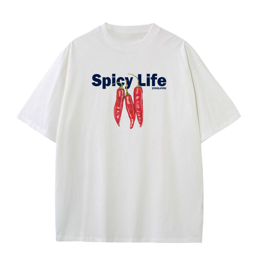 Spicy Life Graphic Tee REGULAR FIT