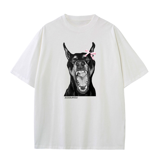 Coquette' Dog Graphic Tee REGULAR FIT